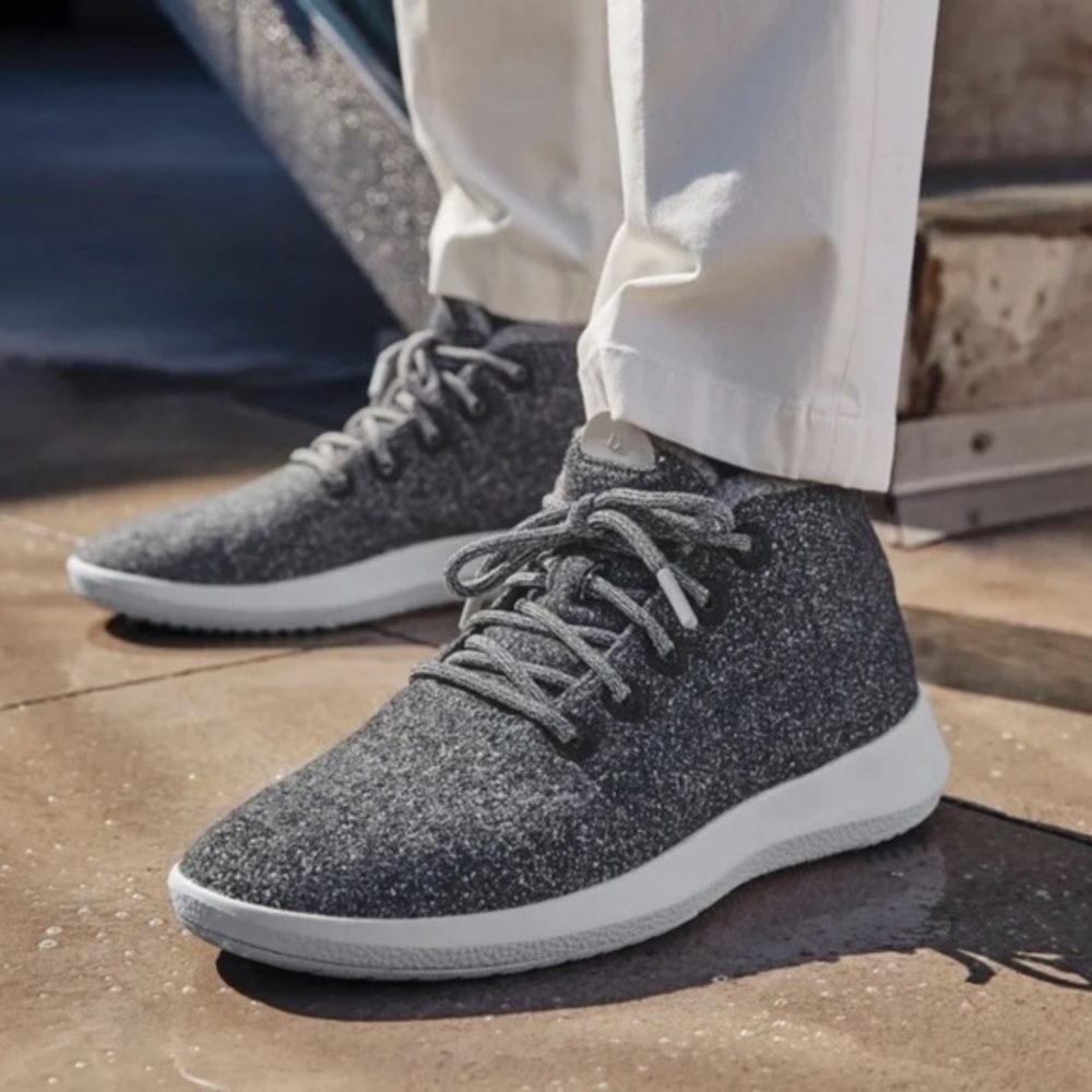 Allbirds Charcoal Grey The Wool Runners Sneakers Size 9